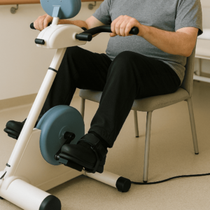 NeuroMove Pro pagrindinės dalys yra jutikliai matuojantys raumenų pasipriešinimą.