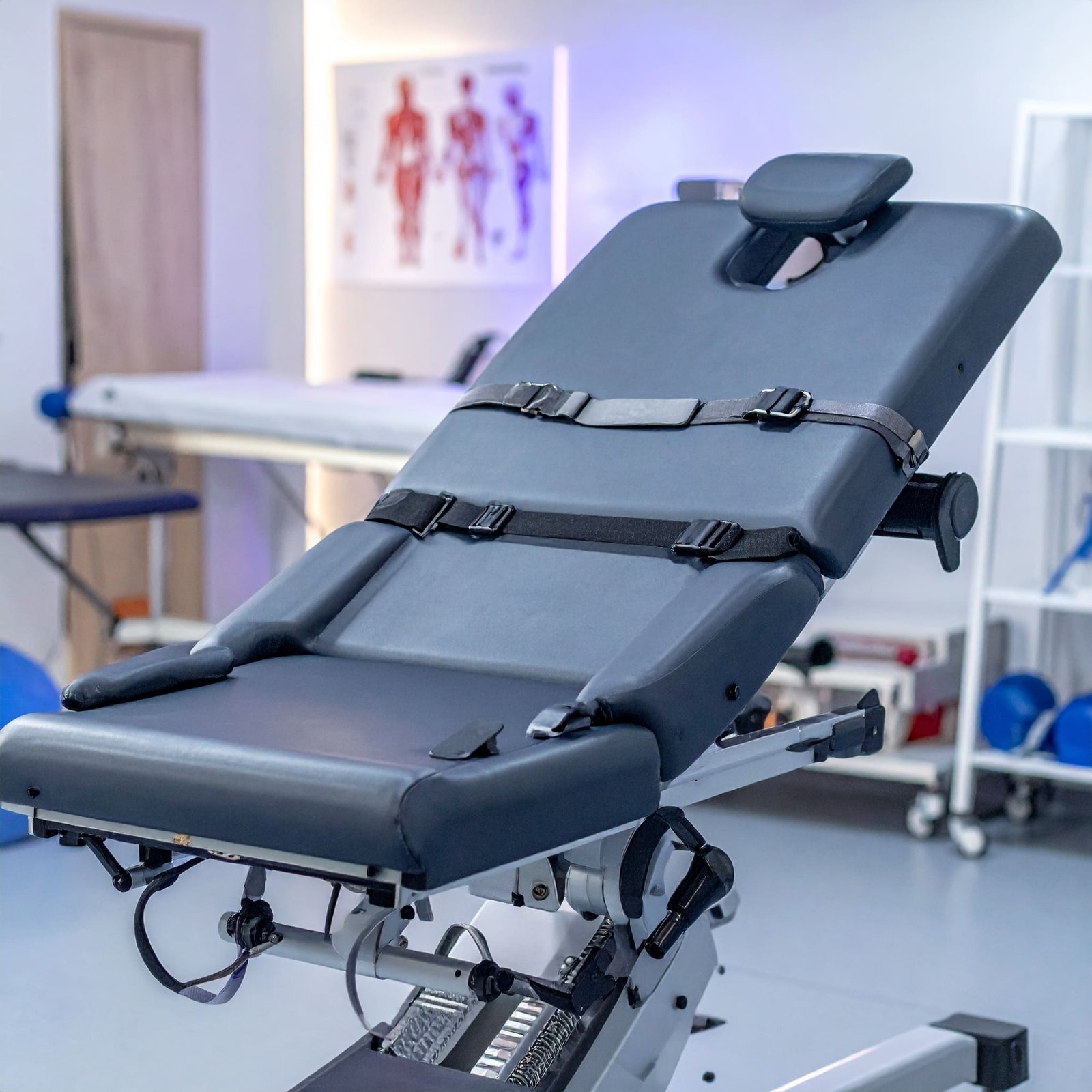 Šio stalo pagrindinis tikslas yra aktyvi reabilitacija.